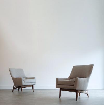 Jens Risom Set of Lounges Model 2136 by Jens Risom C 1950s