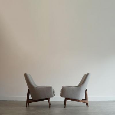Jens Risom Set of Lounges Model 2136 by Jens Risom C 1950s