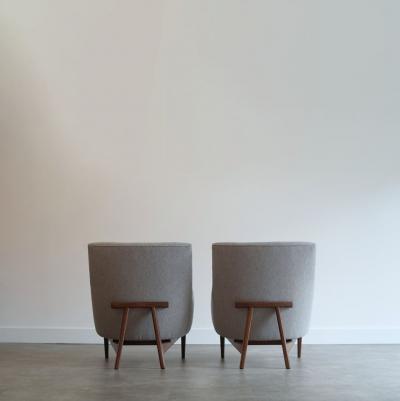Jens Risom Set of Lounges Model 2136 by Jens Risom C 1950s