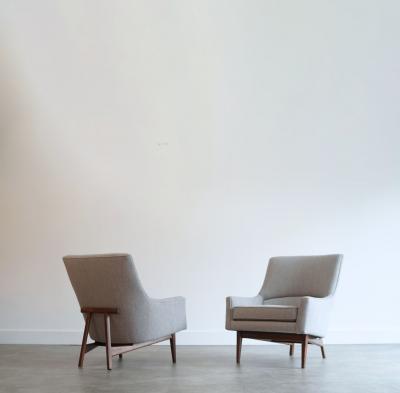 Jens Risom Set of Lounges Model 2136 by Jens Risom C 1950s