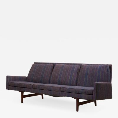 Jens Risom Three Seater Jens Risom Sofa for Risom Design Inc in good Condition