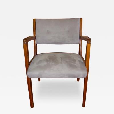 Jens Risom Two Restored Jens Risom Side Armchairs