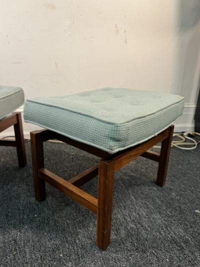 Jens Risom UNUSUAL DANISH MODERN STOOLS ATTRIBUTED TO JENS RISOM