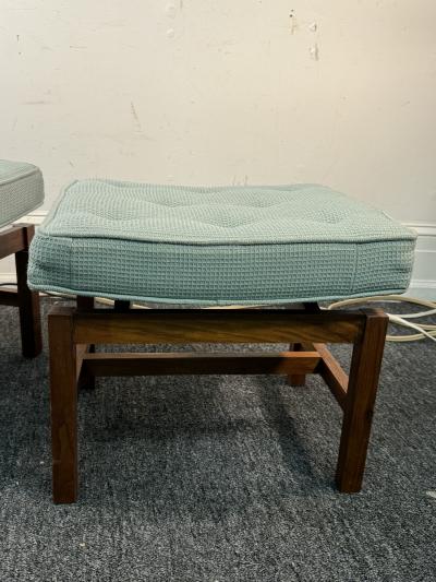 Jens Risom UNUSUAL DANISH MODERN STOOLS ATTRIBUTED TO JENS RISOM