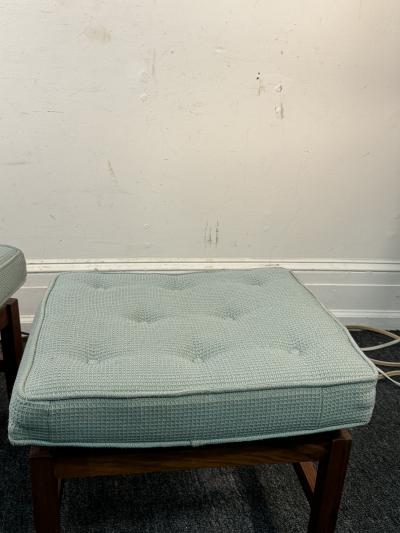 Jens Risom UNUSUAL DANISH MODERN STOOLS ATTRIBUTED TO JENS RISOM