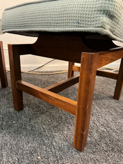 Jens Risom UNUSUAL DANISH MODERN STOOLS ATTRIBUTED TO JENS RISOM