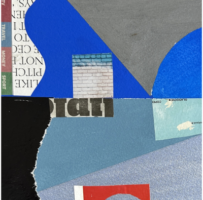 Jeremy Annear Blue Moon 37 Abstract painting 2020