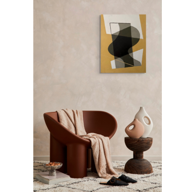 Jeremy Annear Folding Form III Case Yellow Abstract Painting 2016