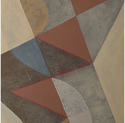 Jeremy Annear Icon XV Echo Fold 2016 Abstract Painting 2016