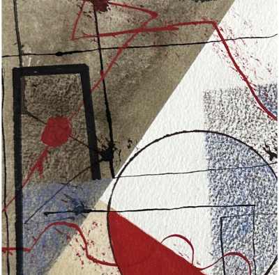Jeremy Annear Metrographic II 8 Abstract painting 2020