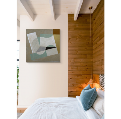 Jeremy Annear Vineyard Harbour III Abstract Painting 2019