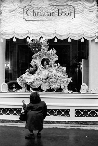 Jerry Schatzberg Christian Dior Shoes in Window