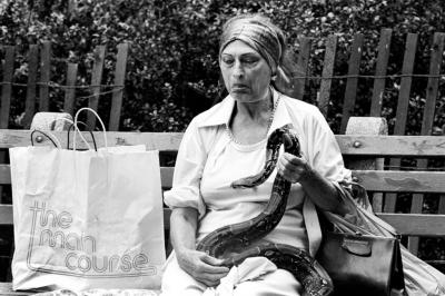Jerry Schatzberg Snake Lady