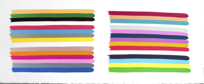 Jessica Snow Color Stacks Plural 4 Abstract painting 2014