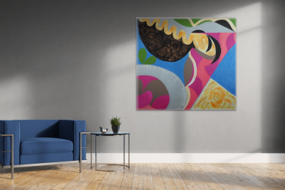 Jessica Snow Confluence Still Life 1 Abstract Painting 2020