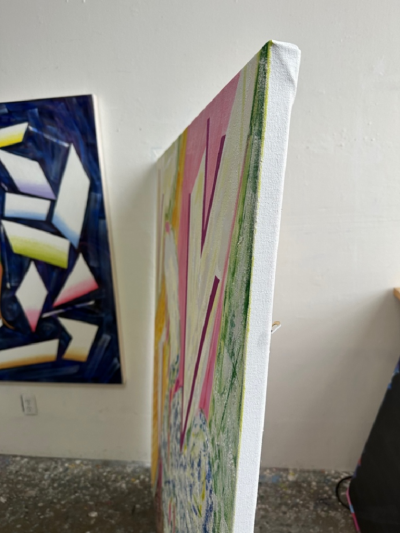 Jessica Snow Flow in the Ever Present 9 Abstract Painting 2021