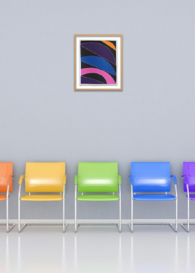 Jessica Snow Partially Ordered Set Abstract painting 2016