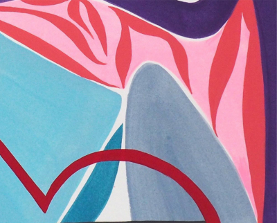Jessica Snow Terra Incognita 1 Abstract painting 2018