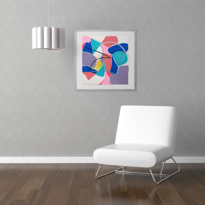 Jessica Snow Terra Incognita 7 Abstract painting 2018