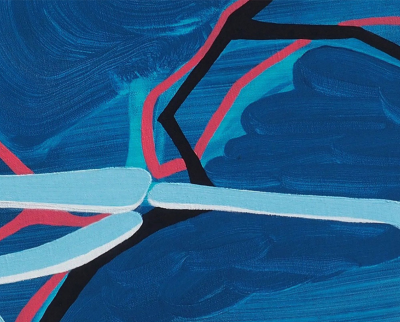 Jessica Snow Terra Incognita Le Pav de France 7 Abstract painting 2019