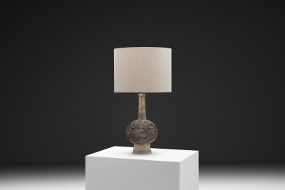 Jette Heller e 812 Table Lamp by Jette Heller e for Axella Keramik Denmark ca 1960s