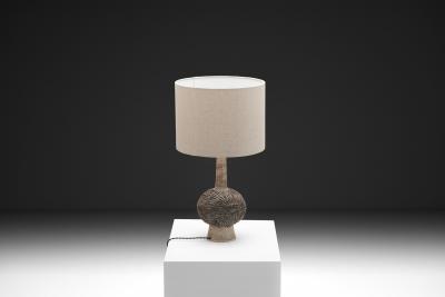 Jette Heller e 812 Table Lamp by Jette Heller e for Axella Keramik Denmark ca 1960s