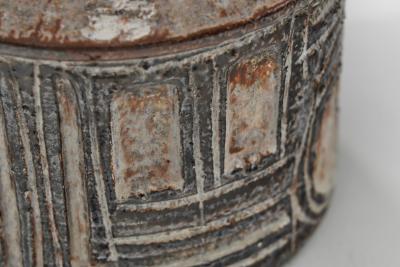 Jette Heller e Glazed Ceramic Table Lamp by Jette Heller e for Axella Denmark 1970s