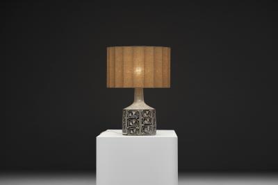 Jette Heller e Glazed Table Lamp 648 by Jette Heller e for Axella Denmark 1970s