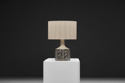 Jette Heller e Glazed Table Lamp 648 by Jette Heller e for Axella Denmark 1970s