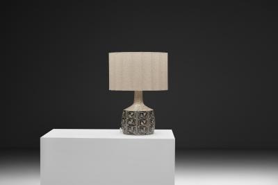 Jette Heller e Glazed Table Lamp 648 by Jette Heller e for Axella Denmark 1970s