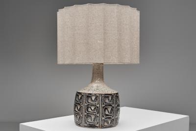 Jette Heller e Glazed Table Lamp 648 by Jette Heller e for Axella Denmark 1970s