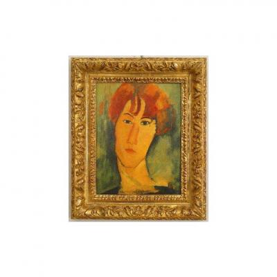 Jeune Femme Rouse Portrait