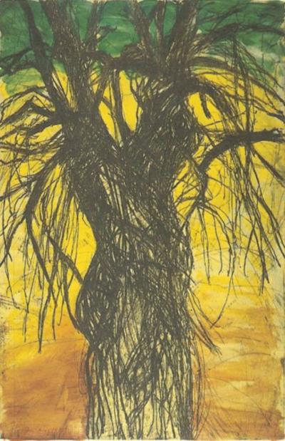 Jim Dine A Tree Painted in South Florida