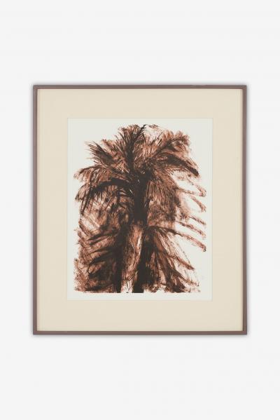 Jim Dine Botanical Offset Lithograph in Sepia 1979