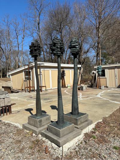 Jim Henderson Jim Henderson Bronze Untitled Landscape large scale 2011