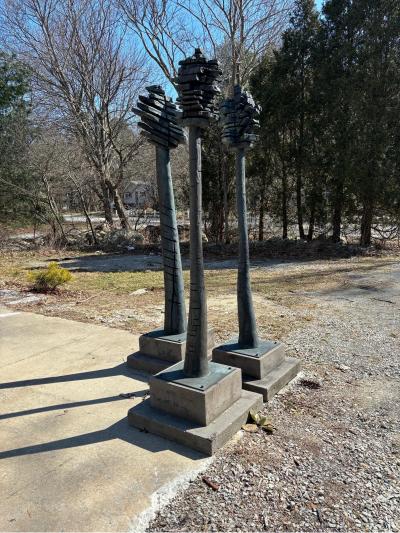 Jim Henderson Jim Henderson Bronze Untitled Landscape large scale 2011