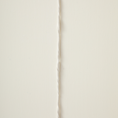 Jim Oliveira Jim Oliveira White Constructivist Painting Gloss Ink on Belgian Linen 2017