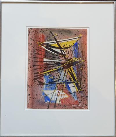 Jimmy Ernst Abstract in Colors 1952 