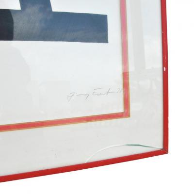 Jimmy Ernst Jimmy Ernst Lithograph Plate V 1970