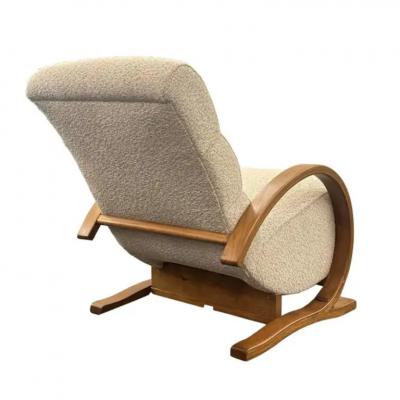 Jindrich Halabala Jindrich Halabala Attributed Bentwood Lounge Chair