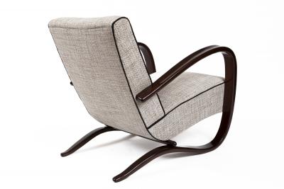 Jindrich Halabala Pair Of Art Deco Czech Lounge Chairs By Jindrich Halabala