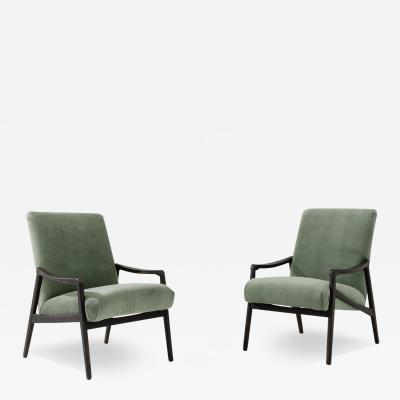 Jiri Jiroutek 1960s Vintage Armchairs by Jiri Jiroutek Pair