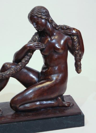 Jo Descomps Art Deco Bronze by Joe Descomps