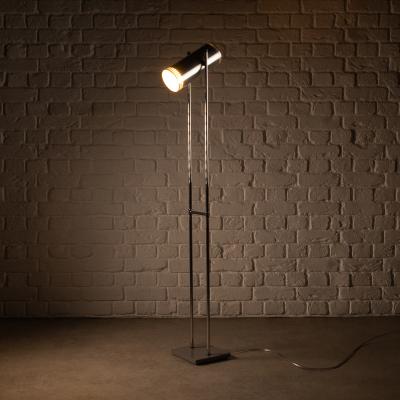 Jo Hammerborg Trombone Floor Lamp by Jo Hammerborg for Fog M rup Denmark 1960s