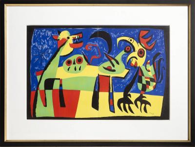 Joan Mir Le Chien aboyant a la lune