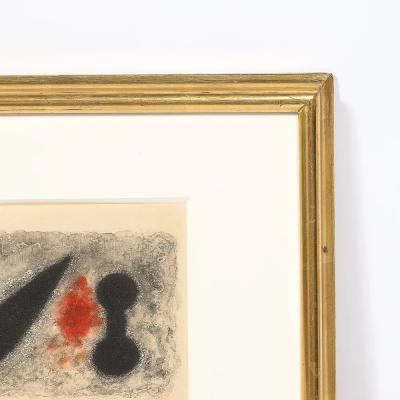 Joan Mir Modernist Nous Avons Etching Aquatint Edition 4 40 signed Joan Mir 
