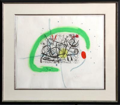 Joan Mir Preparatifs d Oiseau IV Dupin 368 