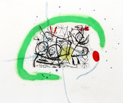 Joan Mir Preparatifs d Oiseau IV Dupin 368 