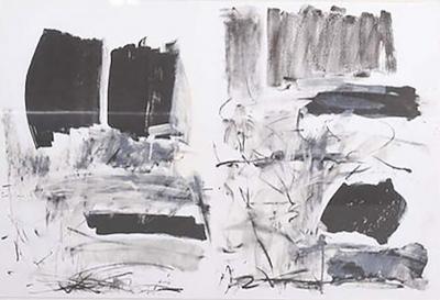 Joan Mitchell American Abstract Lithograph Joan Mitchell
