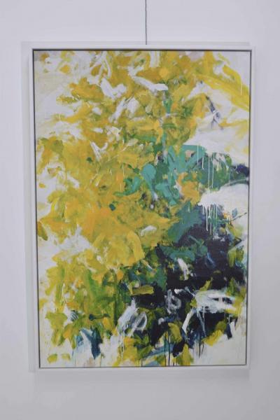 Joan Mitchell Style Colorful Art